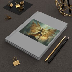 Yellow Fairy Hardcover Journal - Inspire Your Creativity