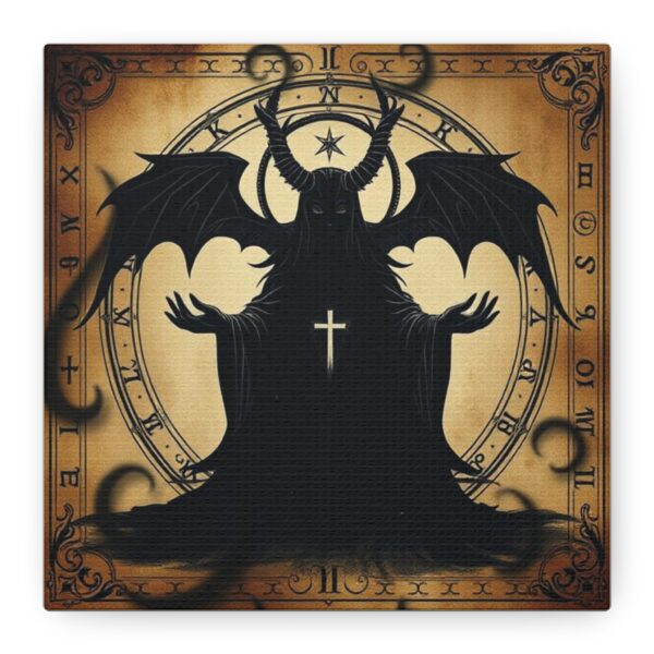Shadow Self Wall Art - Matte Stretched Canvas with Dark Sorceress Design - Image 6