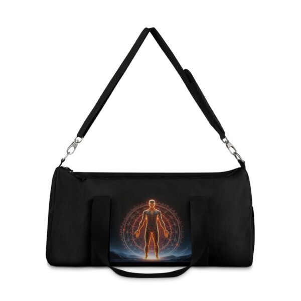 Quantum Man Duffel Bag - Motivational Gym Bag for Fitness Enthusiasts - Image 3