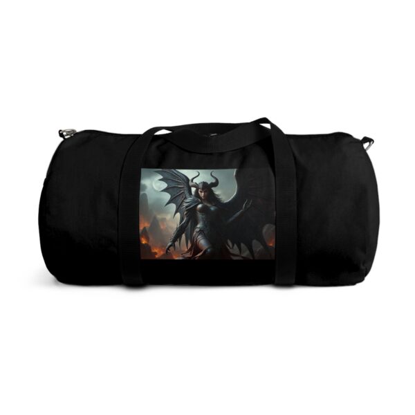 Winged Demon Duffel Bag - Dark Fantasy Design for Gym & Travel - Image 13