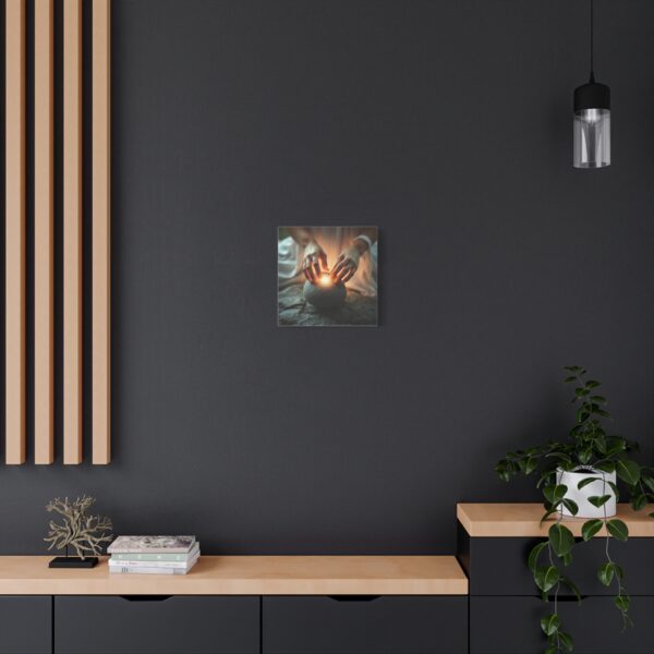 White Magik Canvas Wall Art - Enlightening Home Decor - Image 4