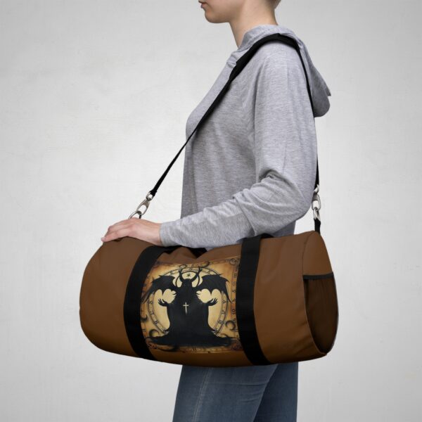 Gothic Duffel Bag | Stylish Travel Bag, Unique Gift for Dark Aesthetic Lovers - Image 8