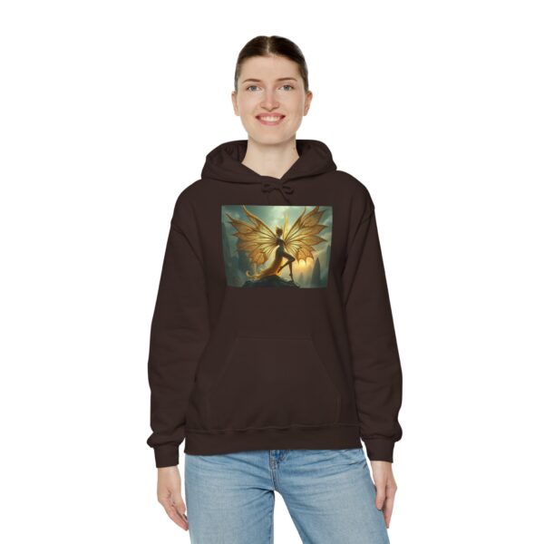 Fantasy Fairy Hooded Sweatshirt - Cozy Unisex Sweatshirt for Every Occasion - Image 9