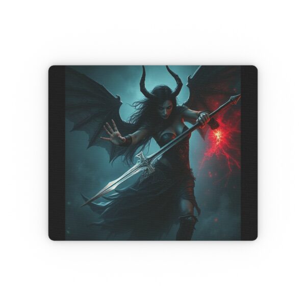 Demonic Fantasy Mouse Pad - Dark Arts Gaming Accessory - Image 2