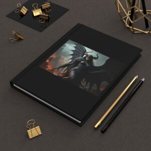 Dark Fantasy Hardcover Journal - Mythical Art for Creatives