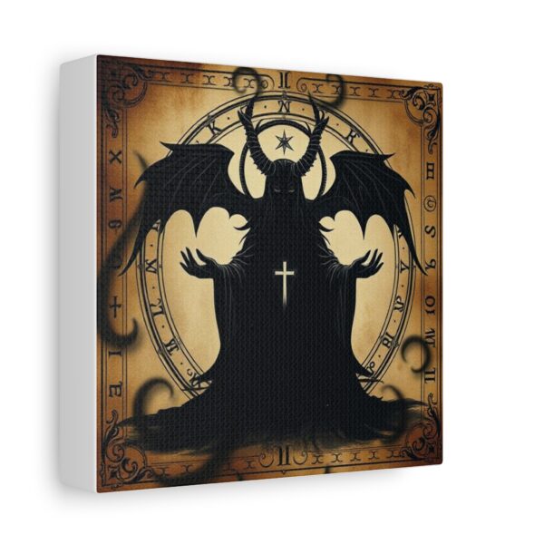 Shadow Self Wall Art - Matte Stretched Canvas with Dark Sorceress Design - Image 7