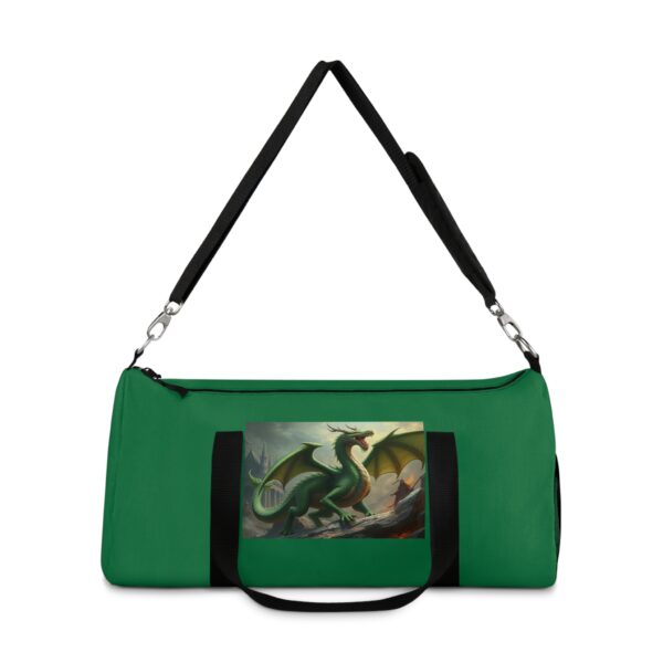 Green Dragon Duffel Bag - Stylish for Fantasy Lovers - Image 10