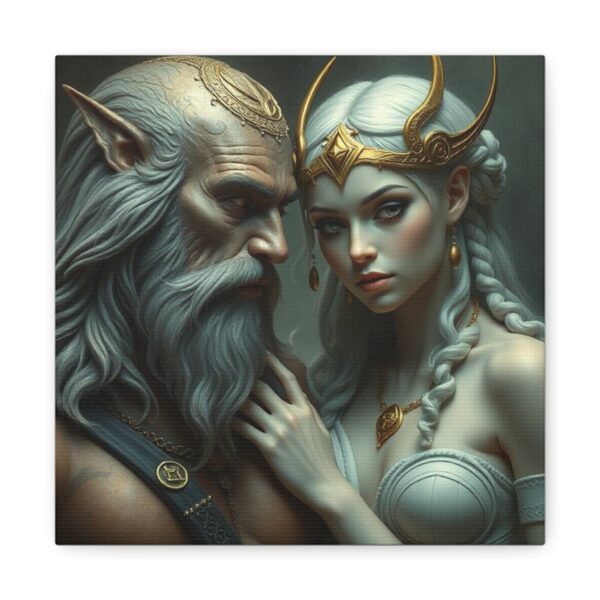 The Old Gods - Enigmatic Fantasy Wall Canvas - Image 11