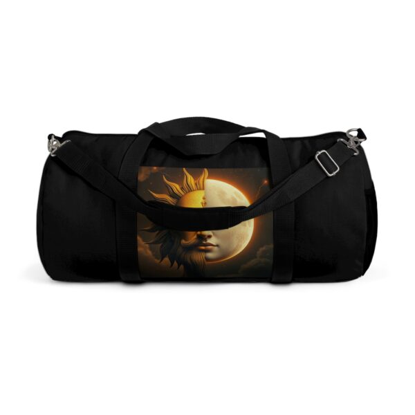 Celestial Sun and Moon Duffel Bag - Travel in Style with Astrology Design - Image 9