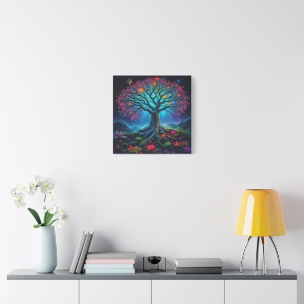 Vibrant Tree of Life Canvas Art - Stretched Wall Décor for Home and Office - Image 23