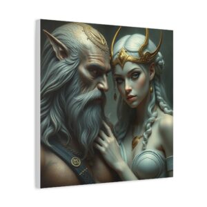The Old Gods - Enigmatic Fantasy Wall Canvas