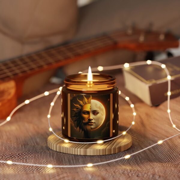 Celestial Scented Soy Candle - Aromatherapy for Lunar & Solar Energy - Image 8