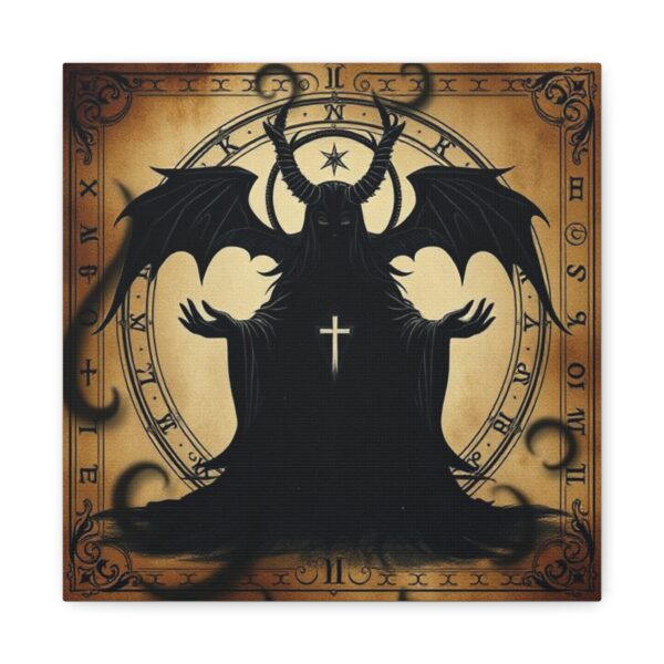 Shadow Self Wall Art - Matte Stretched Canvas with Dark Sorceress Design - Image 16