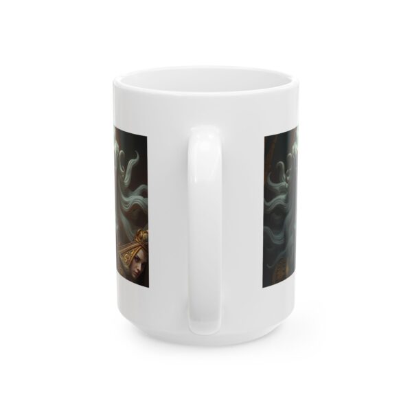 Mystical Warrior Ceramic Mug - 11oz & 15oz, Unique Gift for Fantasy Lovers - Image 15
