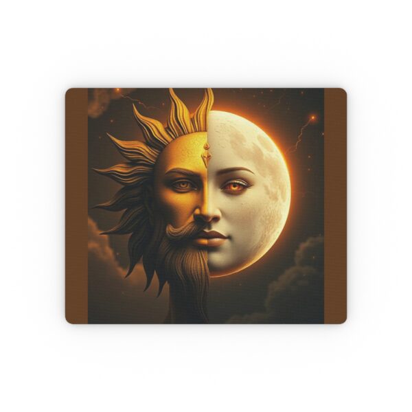 Celestial Sun and Moon Mouse Pad - Astrology Desk Accessory - Image 2