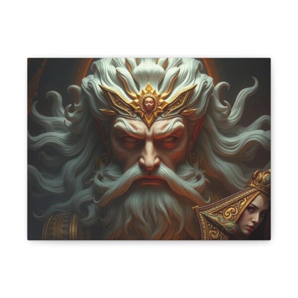 Mythical Kings Canvas Wall Art - Stretched Print - Image 2