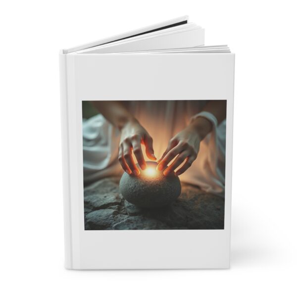 White Magik Hardcover Journal - Illuminate Your Thoughts - Image 4