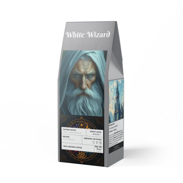 White Wizard's Cascades Coffee Blend (Medium-Dark Roast)