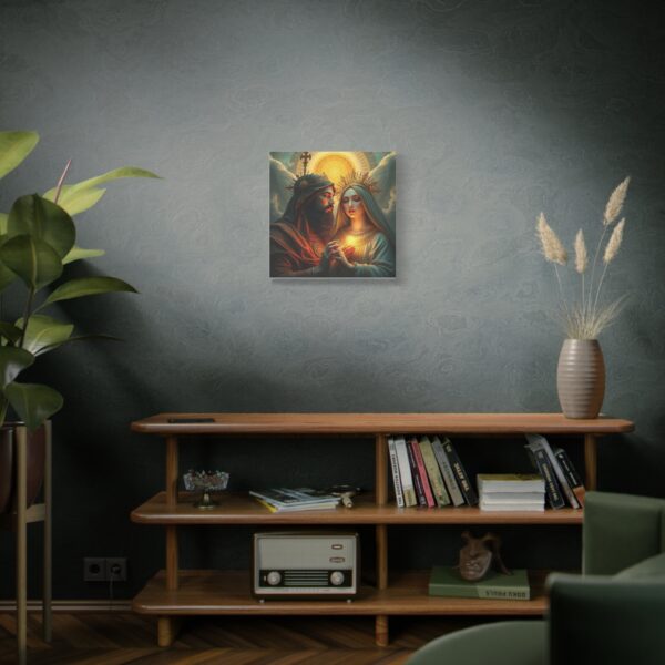 Divine Couple Spiritual Art Canvas Print - Wall Decor - Image 5