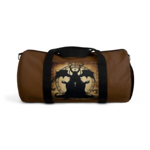 Gothic Duffel Bag | Stylish Travel Bag, Unique Gift for Dark Aesthetic Lovers