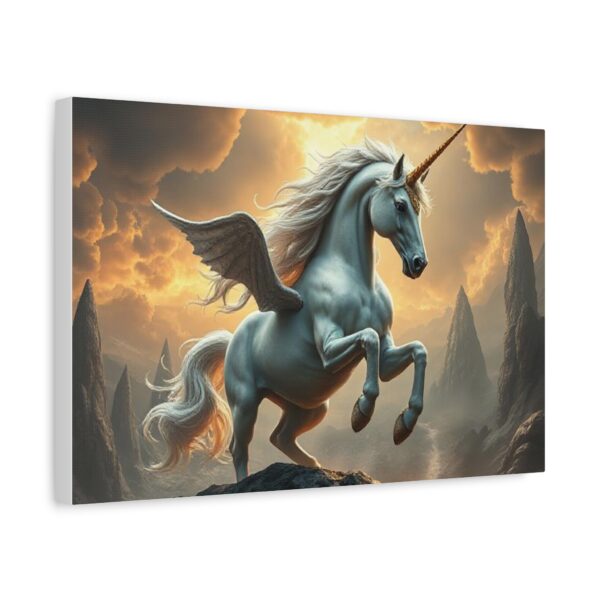 Magical Unicorn Canvas Art - Stretched Matte Swag Decor