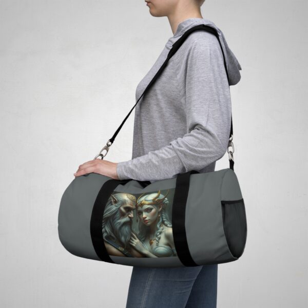 Old Gods Graphic Duffel Bag - Perfect for Travel & Gym Enthusiasts - Image 8