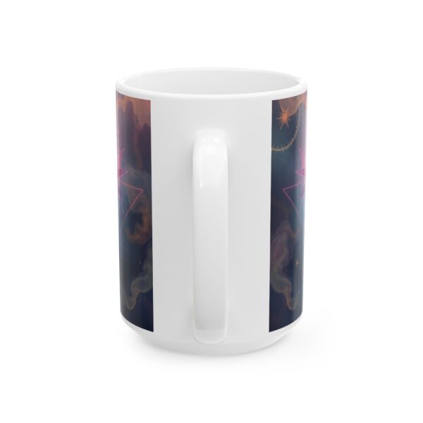 Mystical Heart Ceramic Mug - 11oz & 15oz, Perfect for Spiritual Lovers - Image 15