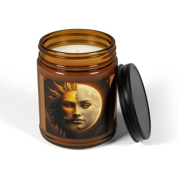 Celestial Scented Soy Candle - Aromatherapy for Lunar & Solar Energy - Image 3