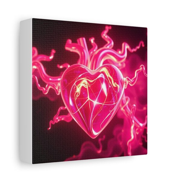 Abstract Heart Canvas Wall Art - Colorful Love Décor for Home - Image 7