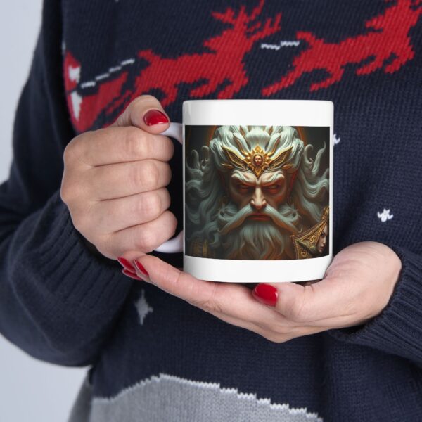 Mystical Warrior Ceramic Mug - 11oz & 15oz, Unique Gift for Fantasy Lovers - Image 12