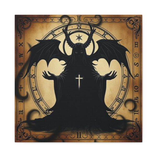 Shadow Self Wall Art - Matte Stretched Canvas with Dark Sorceress Design - Image 26