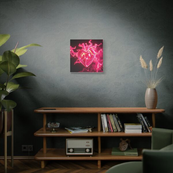 Abstract Heart Canvas Wall Art - Colorful Love Décor for Home - Image 30