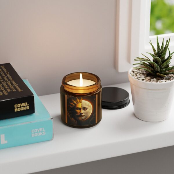Celestial Scented Soy Candle - Aromatherapy for Lunar & Solar Energy - Image 9
