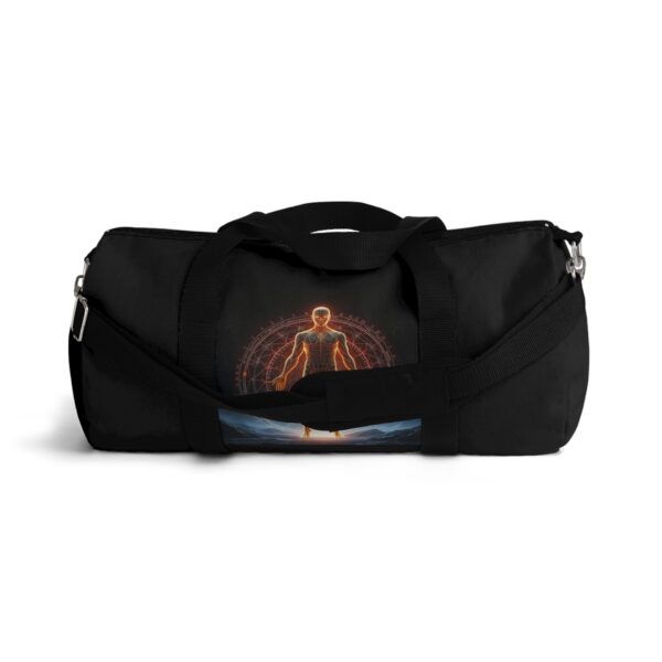 Quantum Man Duffel Bag - Motivational Gym Bag for Fitness Enthusiasts - Image 6