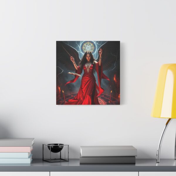 Mystical Witch Canvas Art - Stunning Home Decor for Halloween or Fantasy Lovers - Image 23
