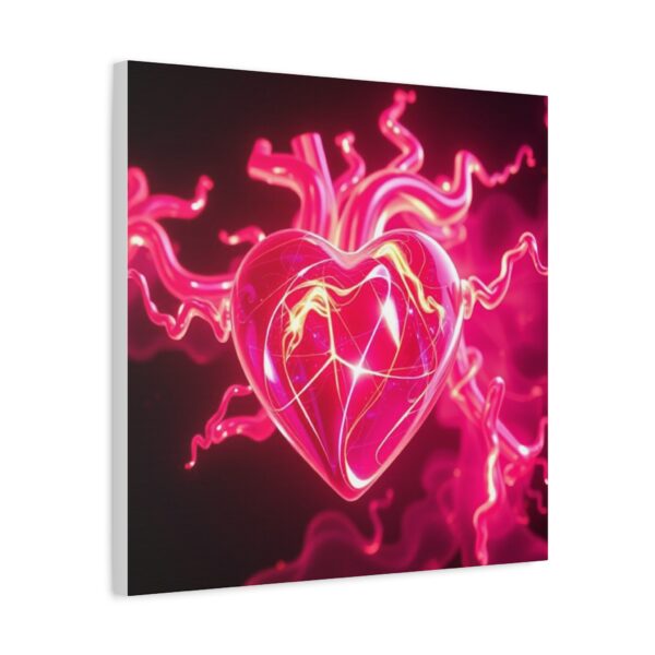 Abstract Heart Canvas Wall Art - Colorful Love Décor for Home - Image 27