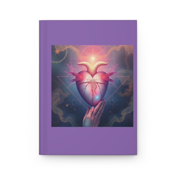 Mystical Heart Hardcover Journal - Ideal for Creative Minds - Image 2