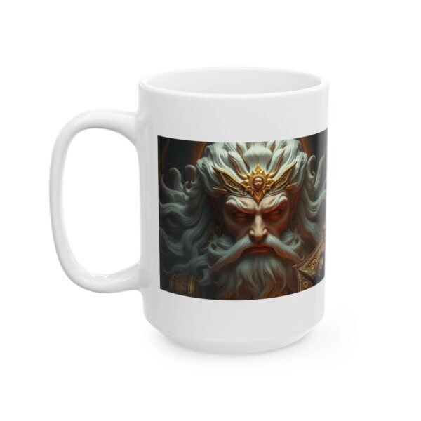 Mystical Warrior Ceramic Mug - 11oz & 15oz, Unique Gift for Fantasy Lovers - Image 16
