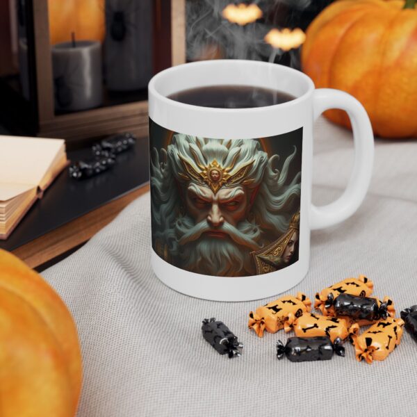 Mystical Warrior Ceramic Mug - 11oz & 15oz, Unique Gift for Fantasy Lovers - Image 8